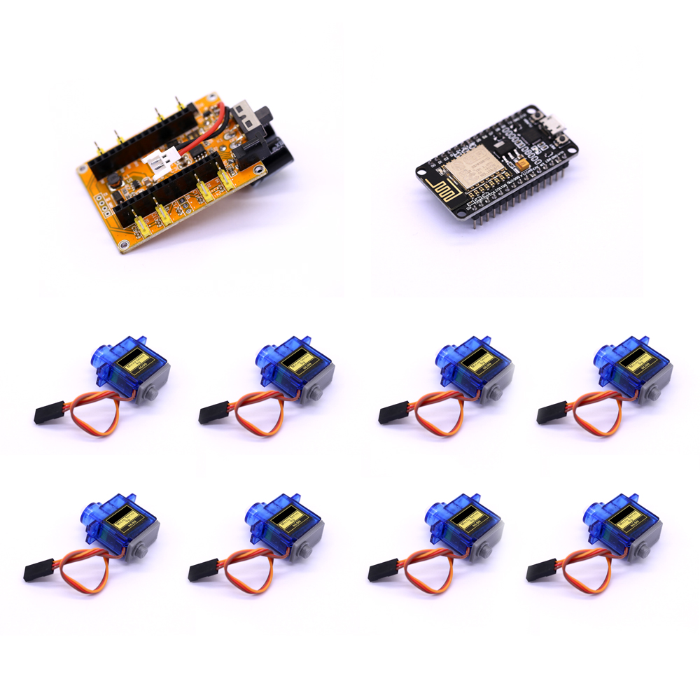 Esp8266 Nodemcu Board - Bionic Quadruped หุ่นยนต์แมงมุมชุดสำหรับ Arduino,ESP8266 Diy,NodeMCU +