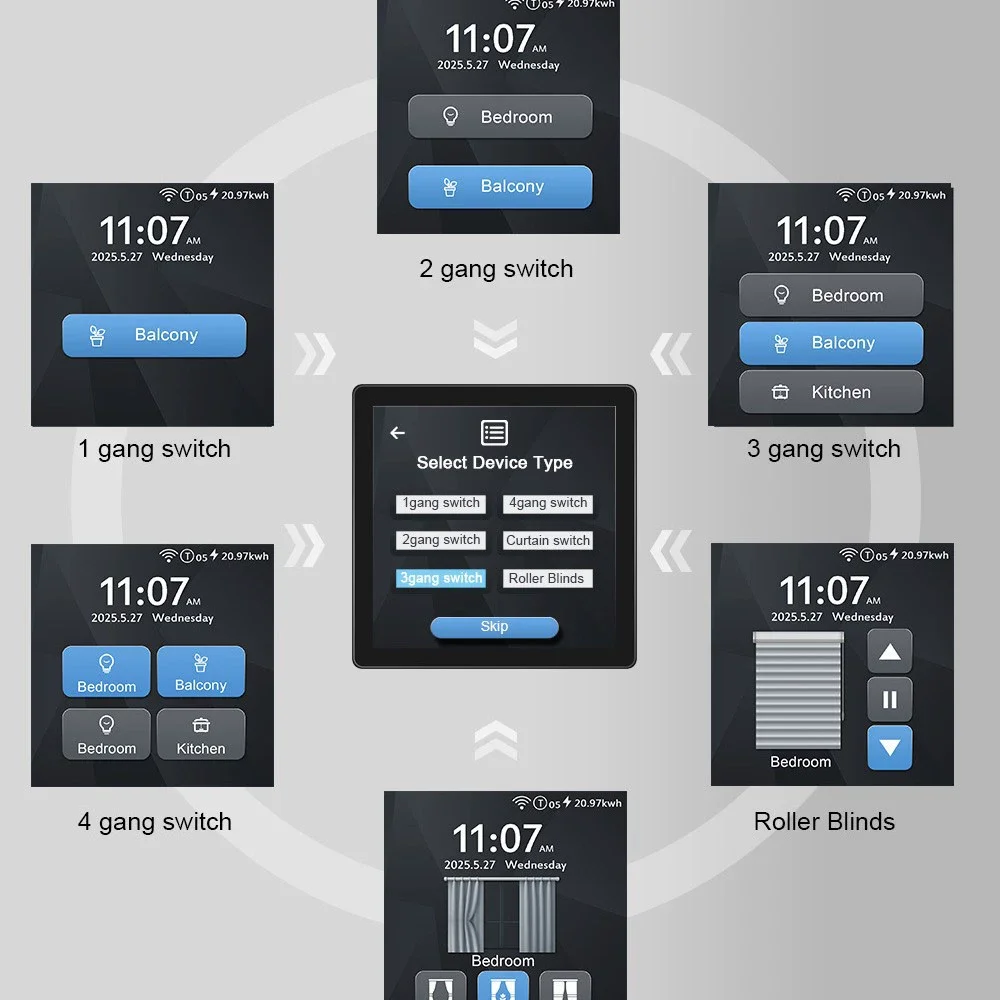 สวิตช์ Wi-Fi อัจฉริยะ Tuya รุ่ - Home Automation Systems Diy บทวิจารณ์และราคา