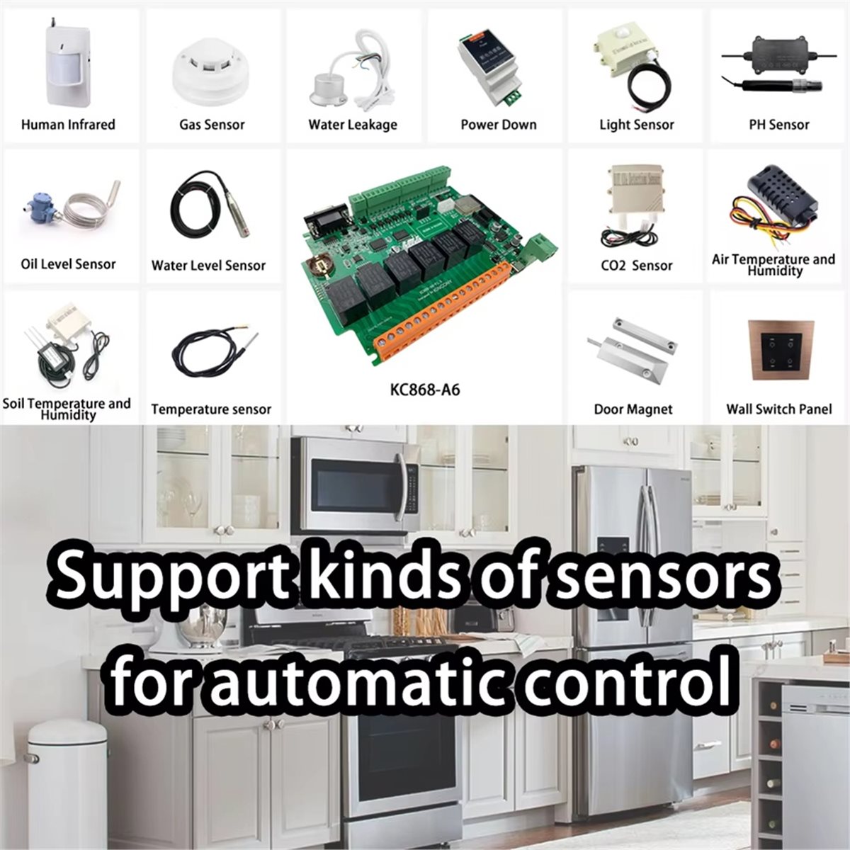 บอร์ดพัฒนา KC868-A6 รองรับ MQT - Home Automation Systems Diy บทวิจารณ์และราคา