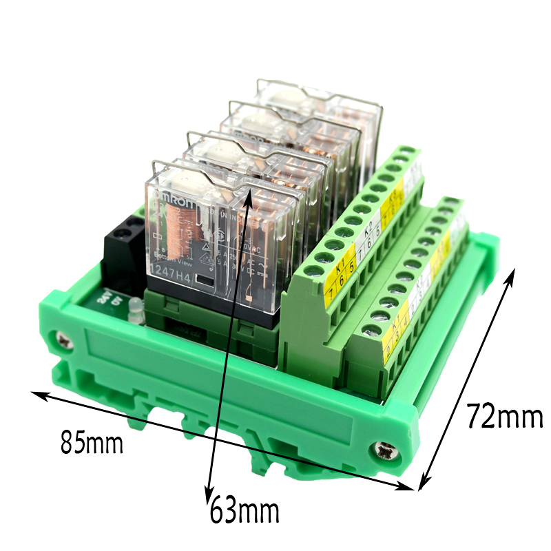 12V 4 ช่องสัญญาณรีเลย์โมดูล PL - Relay 8 Channel Board บทวิจารณ์และราคา
